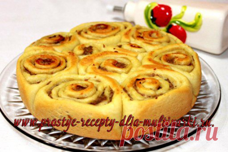 (+1) - Вкусный дрожжевой пирог с мясом | Любимые рецепты