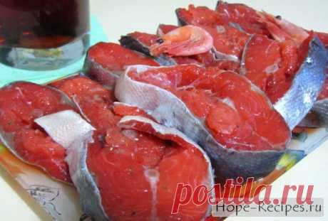 Как вкусно посолить нерку « Рецепты Надежды