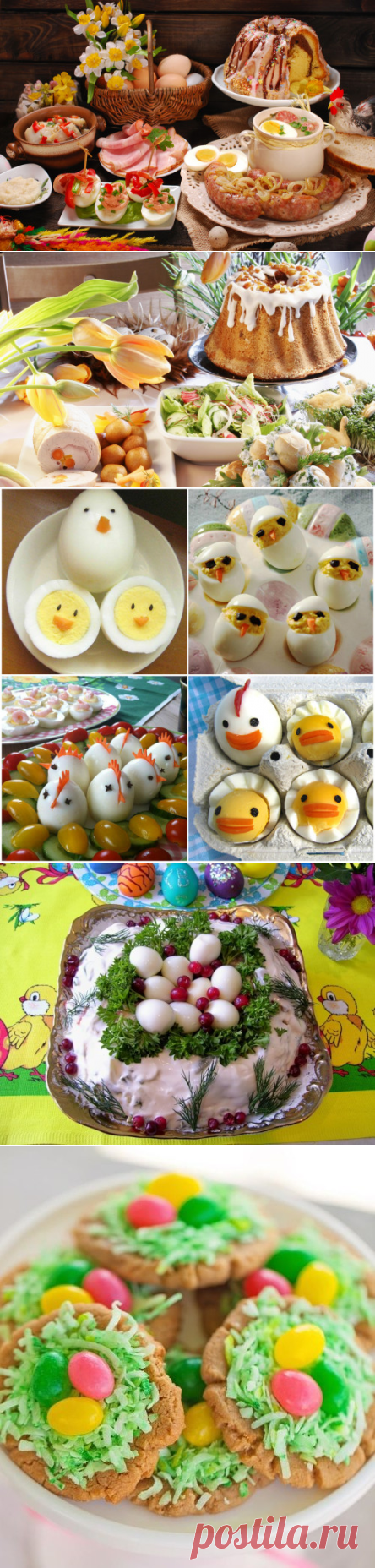 Пасхальный стол: топ 15 праздничных блюд — Вкусные рецепты