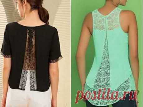 \DIY \\ ИДЕИ ДЛЯ ПЕРЕДЕЛКИ блузки - как увеличить в размере \\ RESIZE OF BLOUSE - ideas