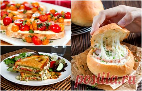 12 нетривиальных рецептов вкуснейших бутербродов для легкого и сытного перекуса на каждый день