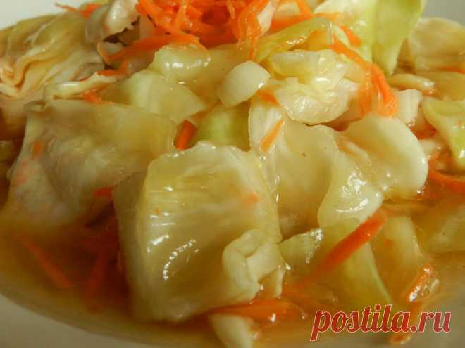 Капуста, маринованная в азиатском стиле