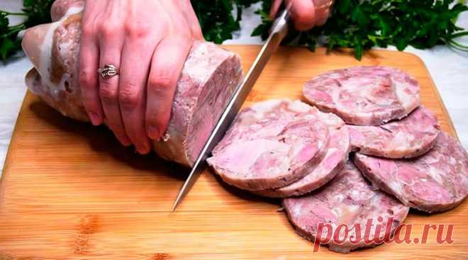 Кладу МЯСО в БУТЫЛКУ и получаю колбасу 145 руб за кг! Натуральная без добавок и красителей — Кулинарoff