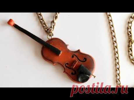 Violin Tutorial: Polymer Clay How-to