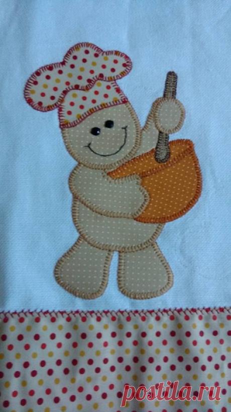 Скатерти, салфетки с аппликацией для кухни