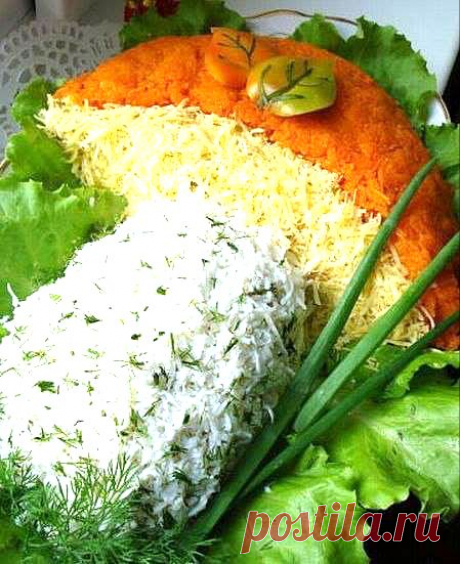 Вкусный салат на праздничный стол!.