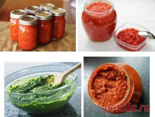 СОВЕТУЮ ЗАГОТОВИТЬ НЕОБЫЧНУЮ И ВКУСНУЮ АДЖИКУ.