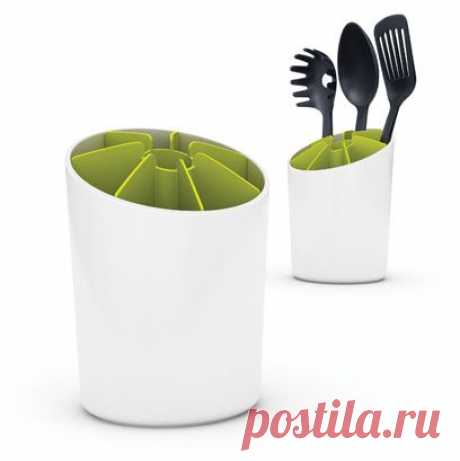 Подставка для посуды (Segment™) сегментированная бело-зеленая Joseph Joseph | sunny7 - women's portal