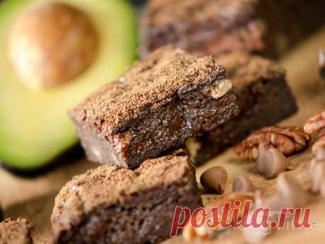 БРАУНИ с АВОКАДО - шоколадный десерт без масла | CookingTime.ru