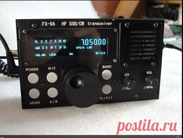 SSB/CW КВ трансивер 10W OLED экран 9 диапазонов модель 2015 года - SDR/QRP/KB трансиверы - DXRadio