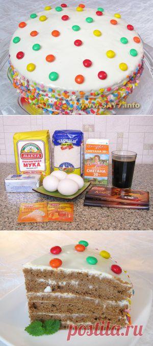 Торт «Конфетти»