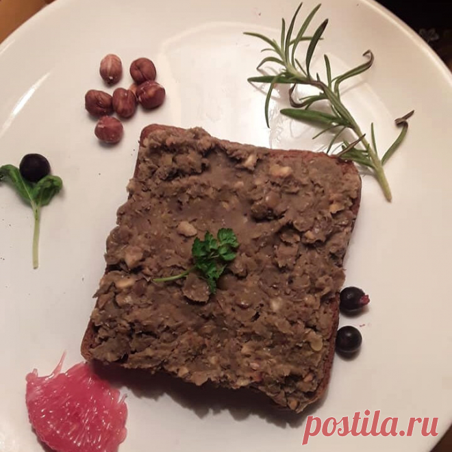 Паштет из зелёной чечевицы с орехами | Рецепты для диабетиков | Яндекс Дзен