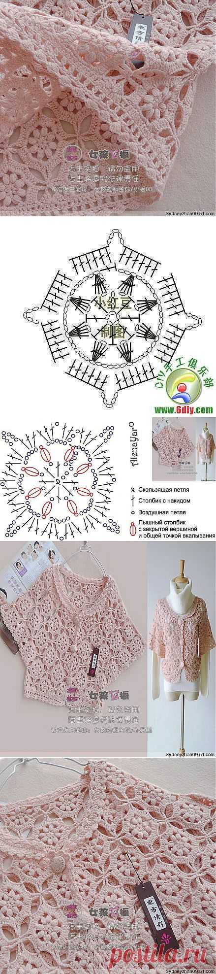 КОФТОЧКА КРЮЧКОМ.