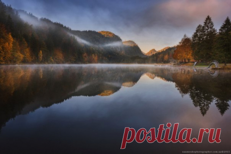 Озеро Обер, Германия. Автор фото — Александр Науменко:
