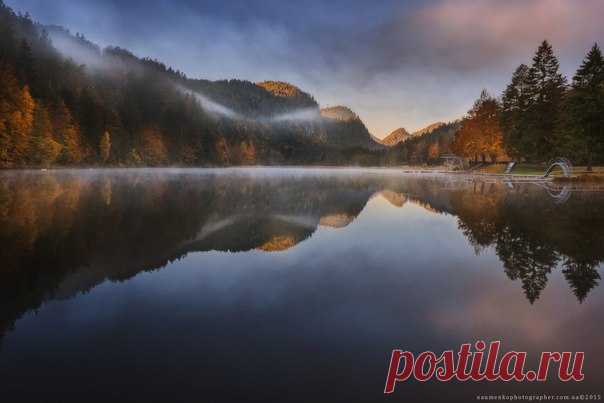 Озеро Обер, Германия. Автор фото — Александр Науменко: