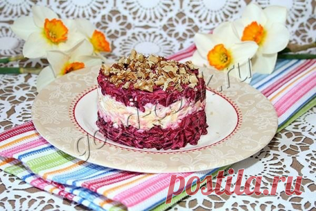 салат из свеклы, яиц и сыра | Хорошая кухня | Яндекс Дзен