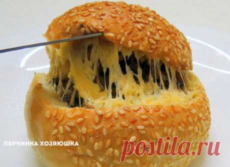 Горячие фаршированные булочки - Перчинка хозяюшка