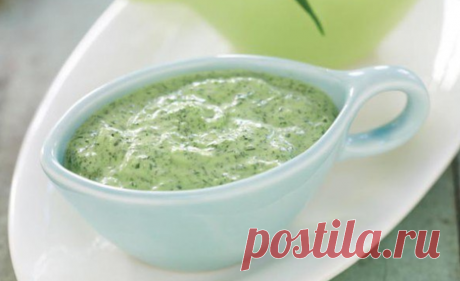 Врачи не против этого соуса: Низкокалорийная замена майонезу После него животику легко!