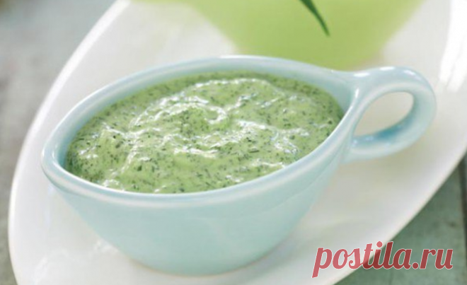 Врачи не против этого соуса: Низкокалорийная замена майонезу После него животику легко!