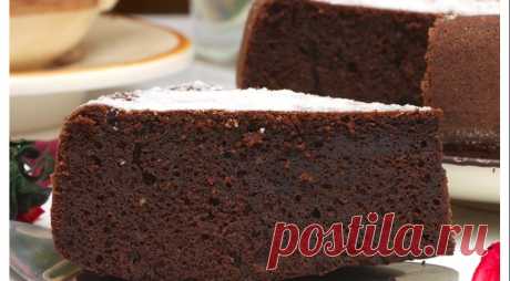 Шоколадный пирог из мультиварки.