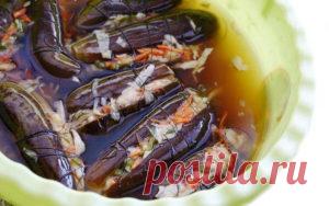 Самые проверенные рецепты - Квашеные баклажаны с капустой
