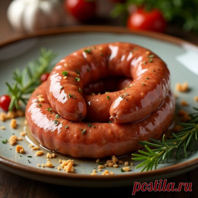 Домашняя колбаса из свиной рульки&#x1f437; — Пошаговый рецепт приготовления 2024 | Простые и вкусные домашние рецепты