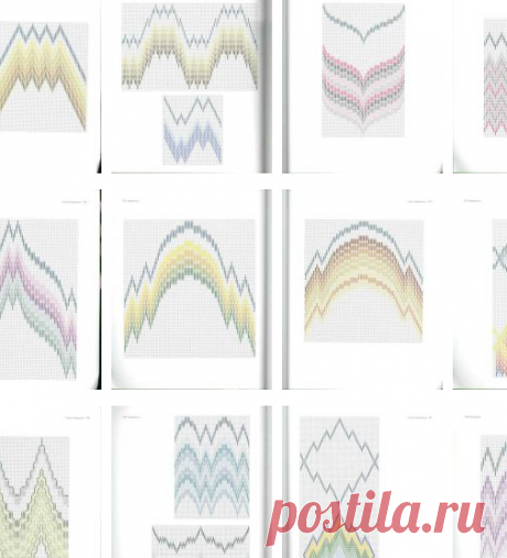 ФЛОРЕНТИЙСКАЯ ВЫШИВКА..ТЕХНИКА БАРДЖЕЛЛО..6