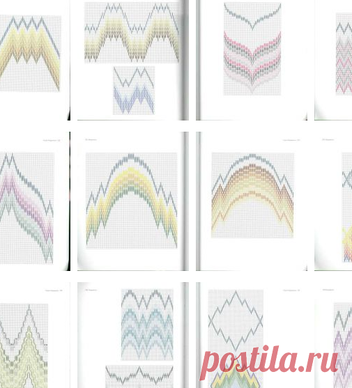 ФЛОРЕНТИЙСКАЯ ВЫШИВКА..ТЕХНИКА БАРДЖЕЛЛО..6