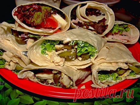 ТОП - 5 ОЧЕНЬ ВКУСНАЯ ДОМАШНЯЯ ШАУРМА - Сайт "Кулинария для Всех и Каждого"