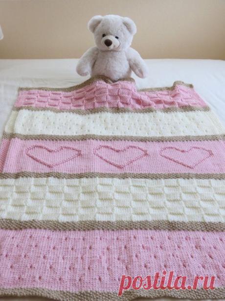Click Here! Cute Crochet Heart Blanket Patterns - Fashion Blog
