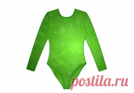 Выкройка гимнастического купальника для девочки | Шкатулка