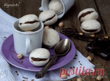 Меренги с кремом