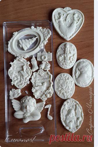 МОЛДЫ, КАМЕИ И ФИГУРКИ ДЛЯ СКРАПБУКИНГА СВОИМИ РУКАМИ.