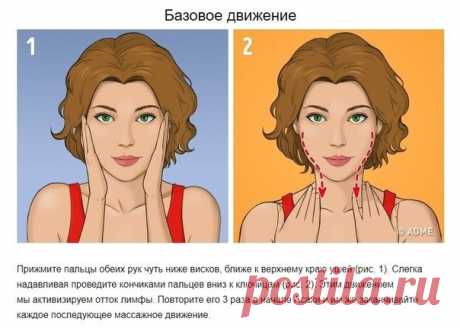 Маccaж лица избавuт от морщuн и отекoв за 5 мuнут в день