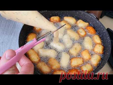 ЕСТЬ ДОМА КАРТОФЕЛЬ? ЭТОТ РЕЦЕПТ ВКУСНЕЕ ЧИПСОВ ОН СУПЕР ПРОСТОЙ И ДЕШЕВЫЙ! ТОЛЬКО КАРТОФЕЛЬ И МУКА