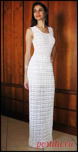 Белое платье