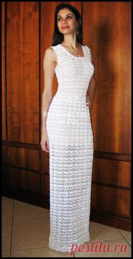 Белое платье