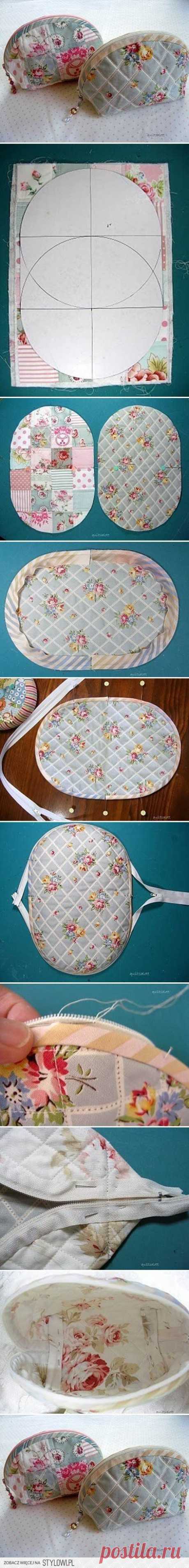 DIY Sew Makeup Bag DIY Projects | UsefulDIY.com na Stylowi.pl