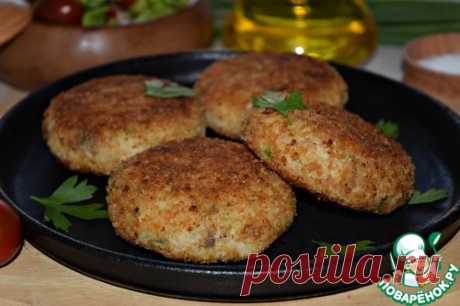 Котлеты из скумбрии с картофельным пюре - кулинарный рецепт
