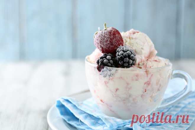 Побалуйте себя! Рецепт домашнего ягодного мороженого — Фактор Вкуса
