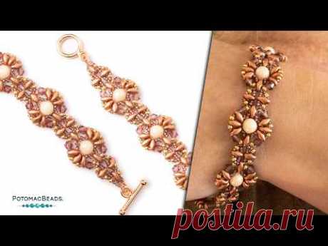 Noble Path Bracelet - DIY Jewelry Making Tutorial by PotomacBeads