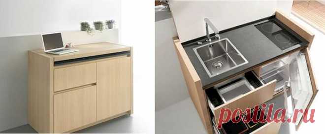 10 оригинальных мини-кухонь