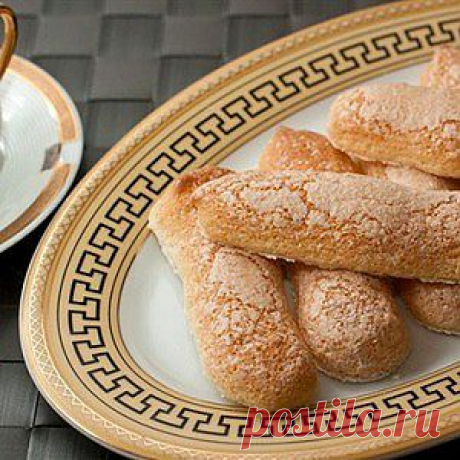 Бисквитное печенье савоярди (для тирамису) рецепт – выпечка и десерты