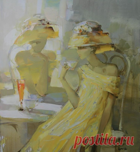 Воздушная живопись Инны Цукахиной.