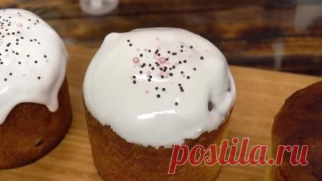 Не липнет, не трескается, не ломается! Лучшая Глазурь для куличей