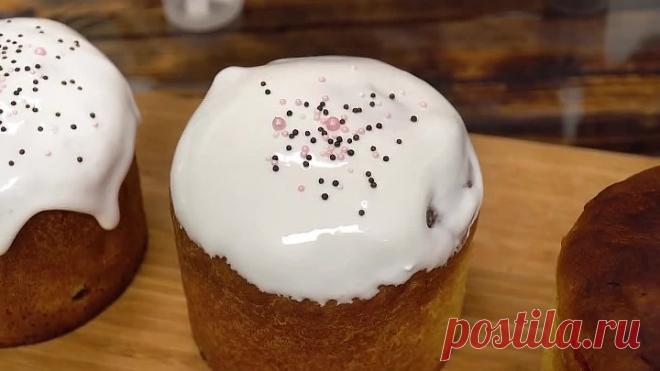 Не липнет, не трескается, не ломается! Лучшая Глазурь для куличей