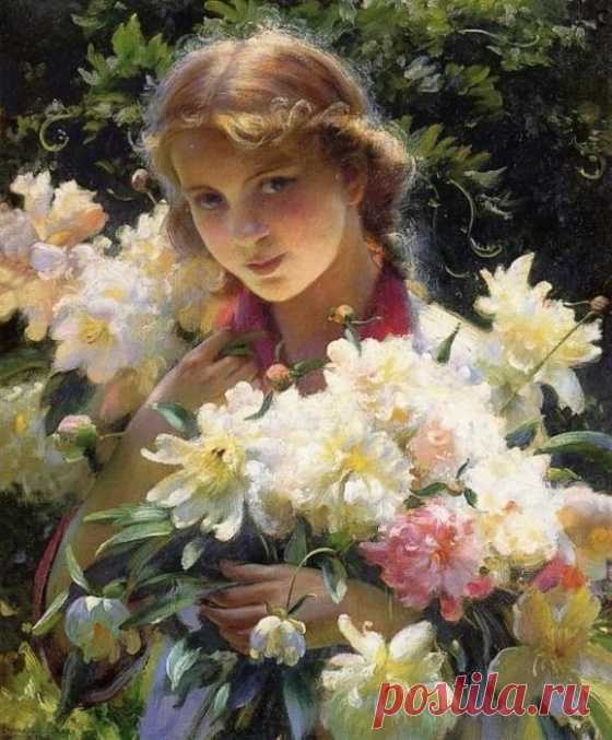 Художник Чарльз Кортни Каран (Charles Courtney Curran) Картины