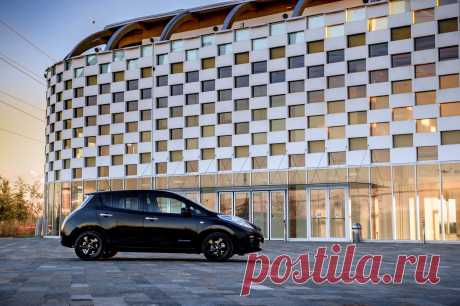 Тест-драйв Nissan Leaf в Лондоне 2017 года