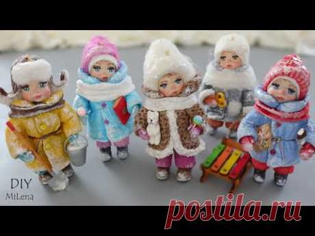 🎄 ВАТНАЯ ЕЛОЧНАЯ ИГРУШКА с нуля 🔥 Antique Cotton Toy 👧