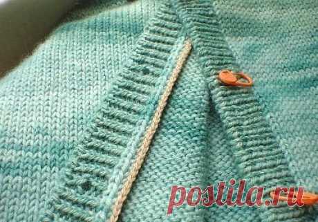 Как правильно разрезать вязанную вещь